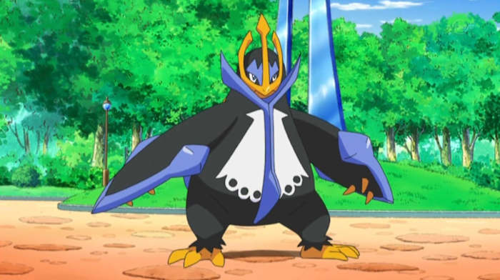 Empoleon from Pokemon Anime